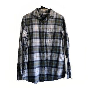 Pendleton Light Weight Plaid Button-Up Shirt‎ Women's Size S Long Sleeve